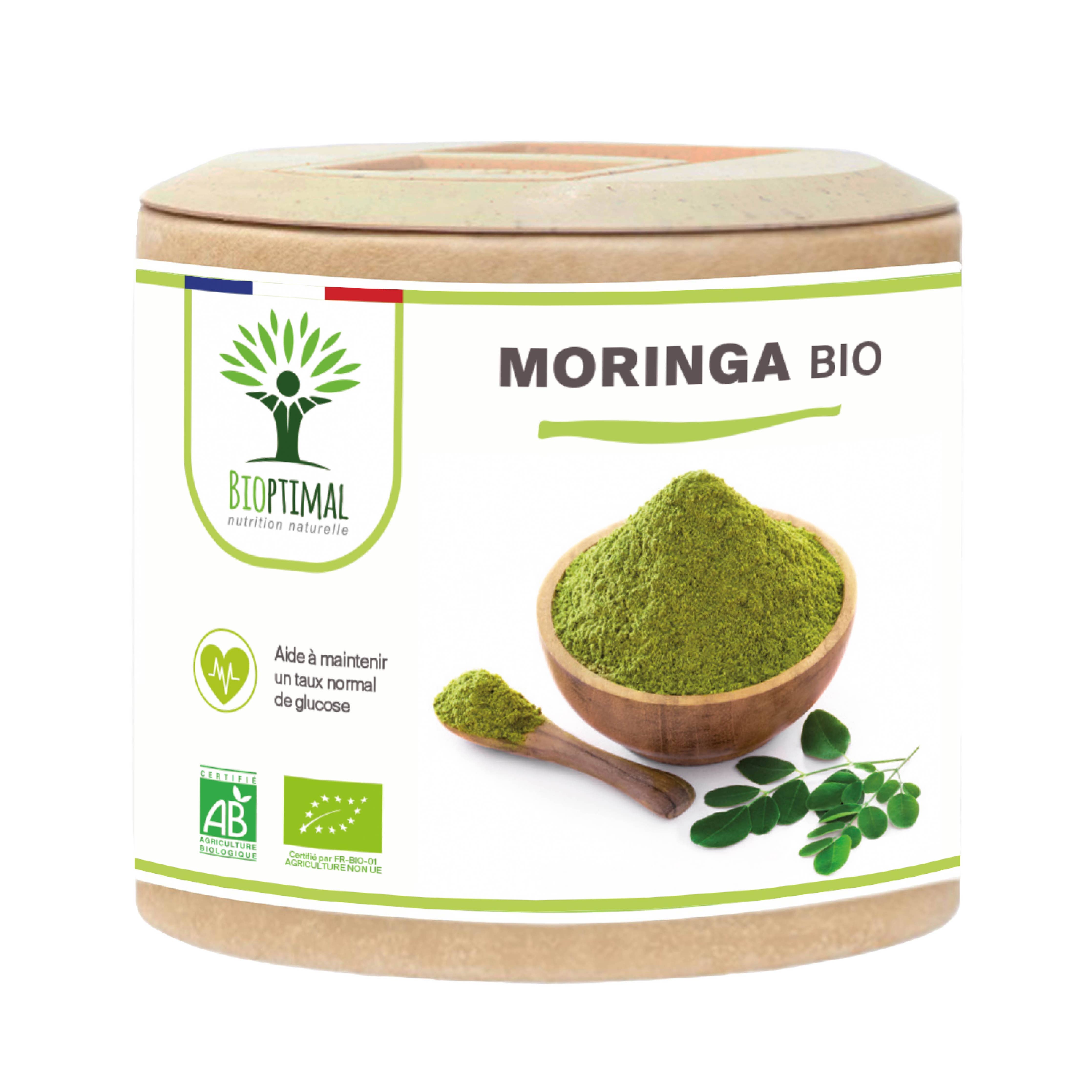 Økologisk Moringa 60kapsler 300mg