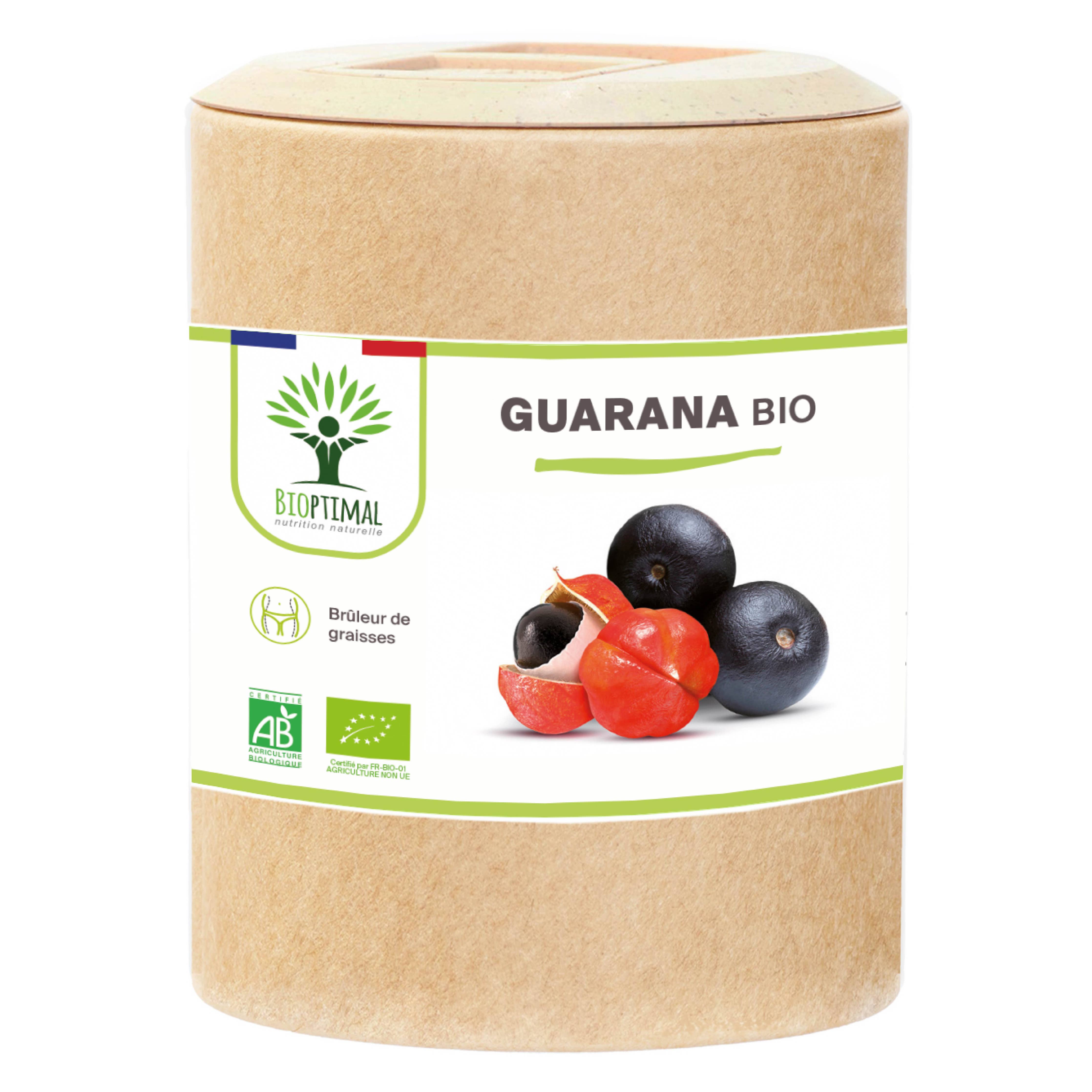 Økologisk Guarana Bio 300kapsler 325mg